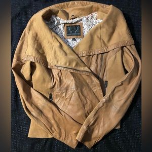 Bod & Christensen Women's Rebecca Leather Moto Jacket